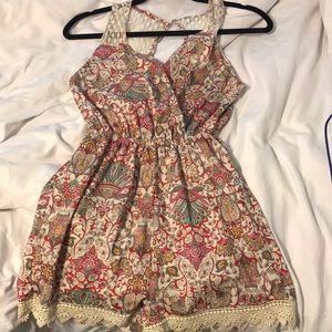 romper silky material